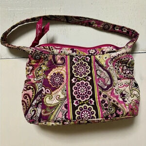 Vera Bradley Very Berry Paisley Retired Handbag Purse